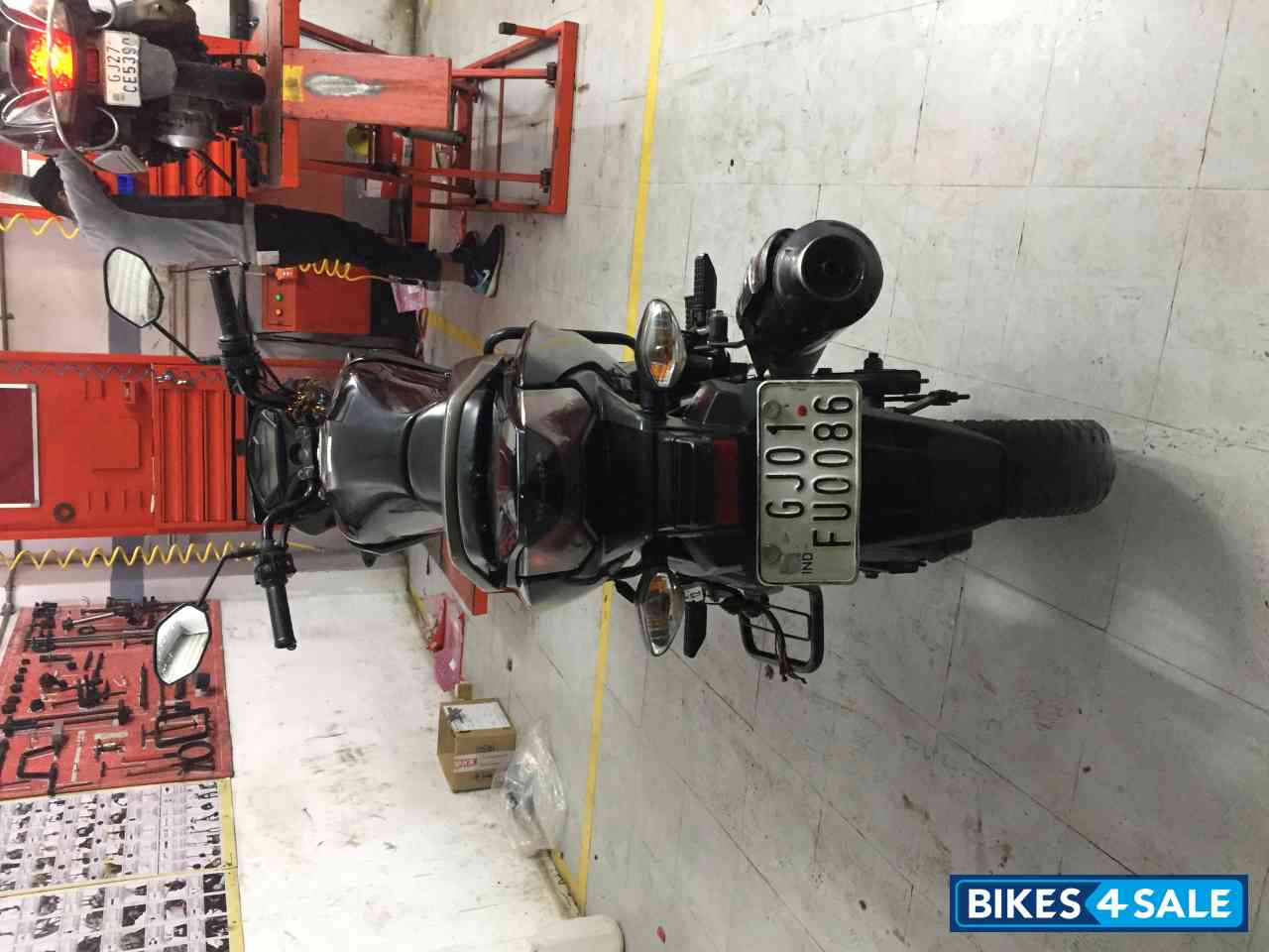 Black Honda CB Unicorn 160