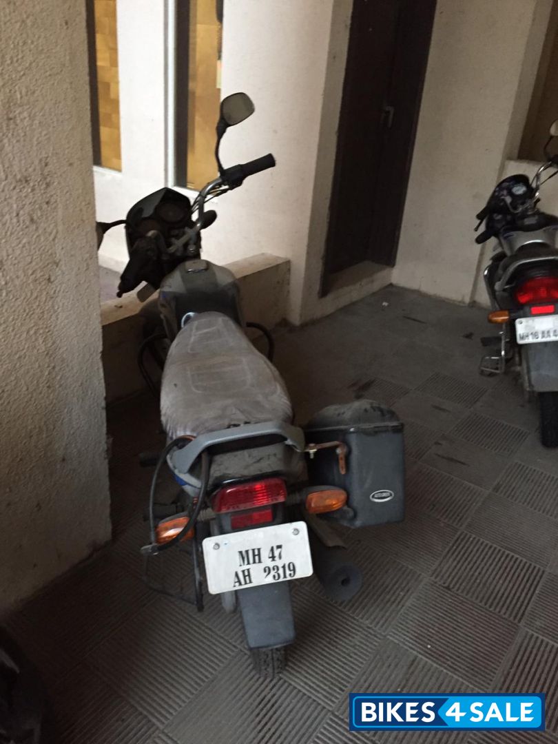 Ebony Black Blue Bajaj CT 100 ES