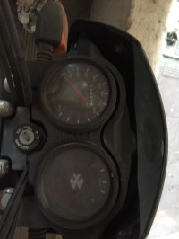 Ebony Black Blue Bajaj CT 100 ES