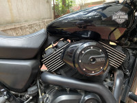 Black Harley Davidson Street 750