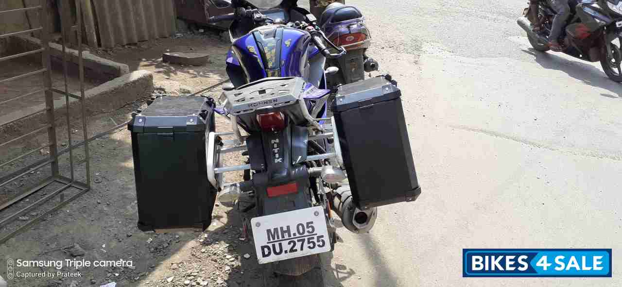 Blue Yamaha YZF R15 V3