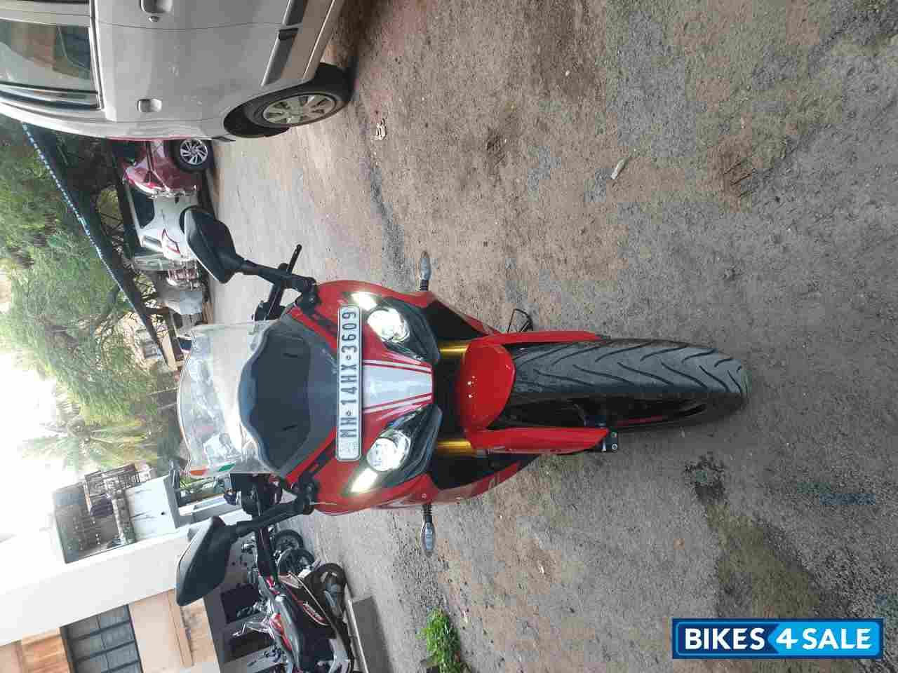 Red TVS Apache RR 310