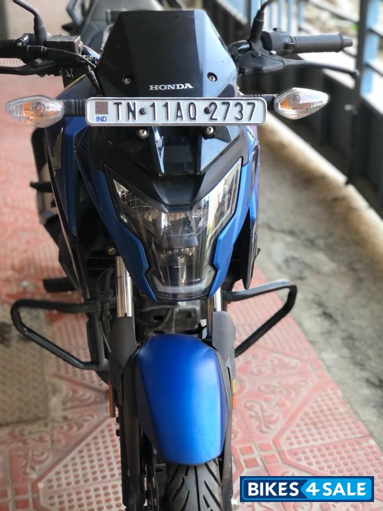 Blue Honda XBlade