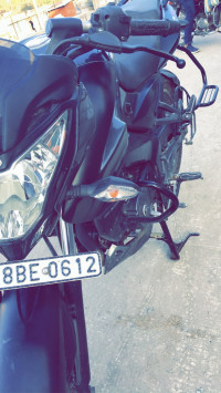 Black Grey Bajaj Pulsar NS 160