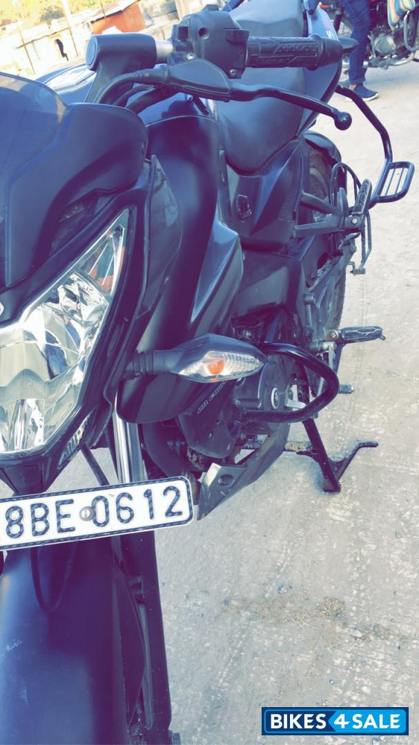Black Grey Bajaj Pulsar NS 160