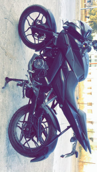 Black Grey Bajaj Pulsar NS 160