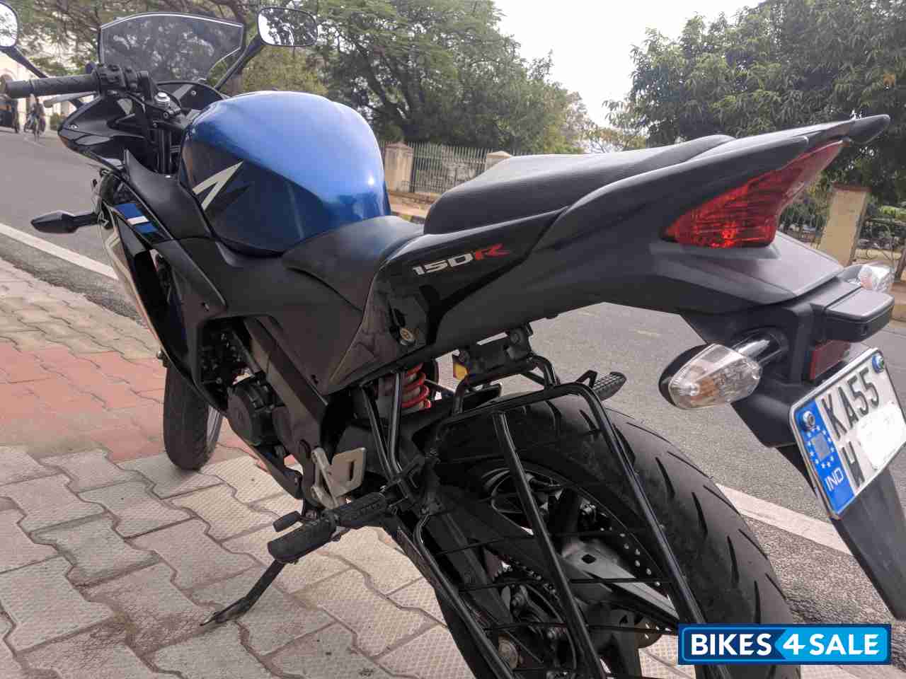 Blue Honda CBR 150R