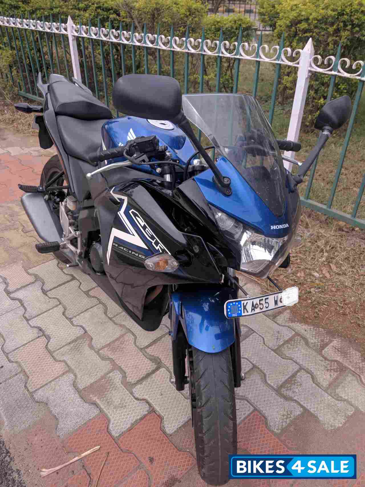 Blue Honda CBR 150R