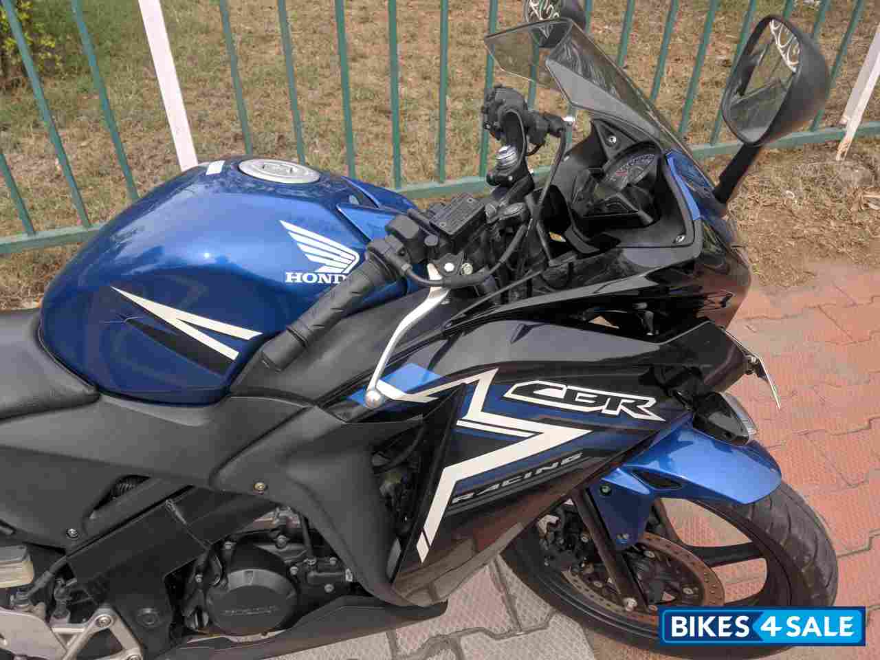Blue Honda CBR 150R
