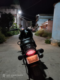 Black Bajaj Avenger Street 220