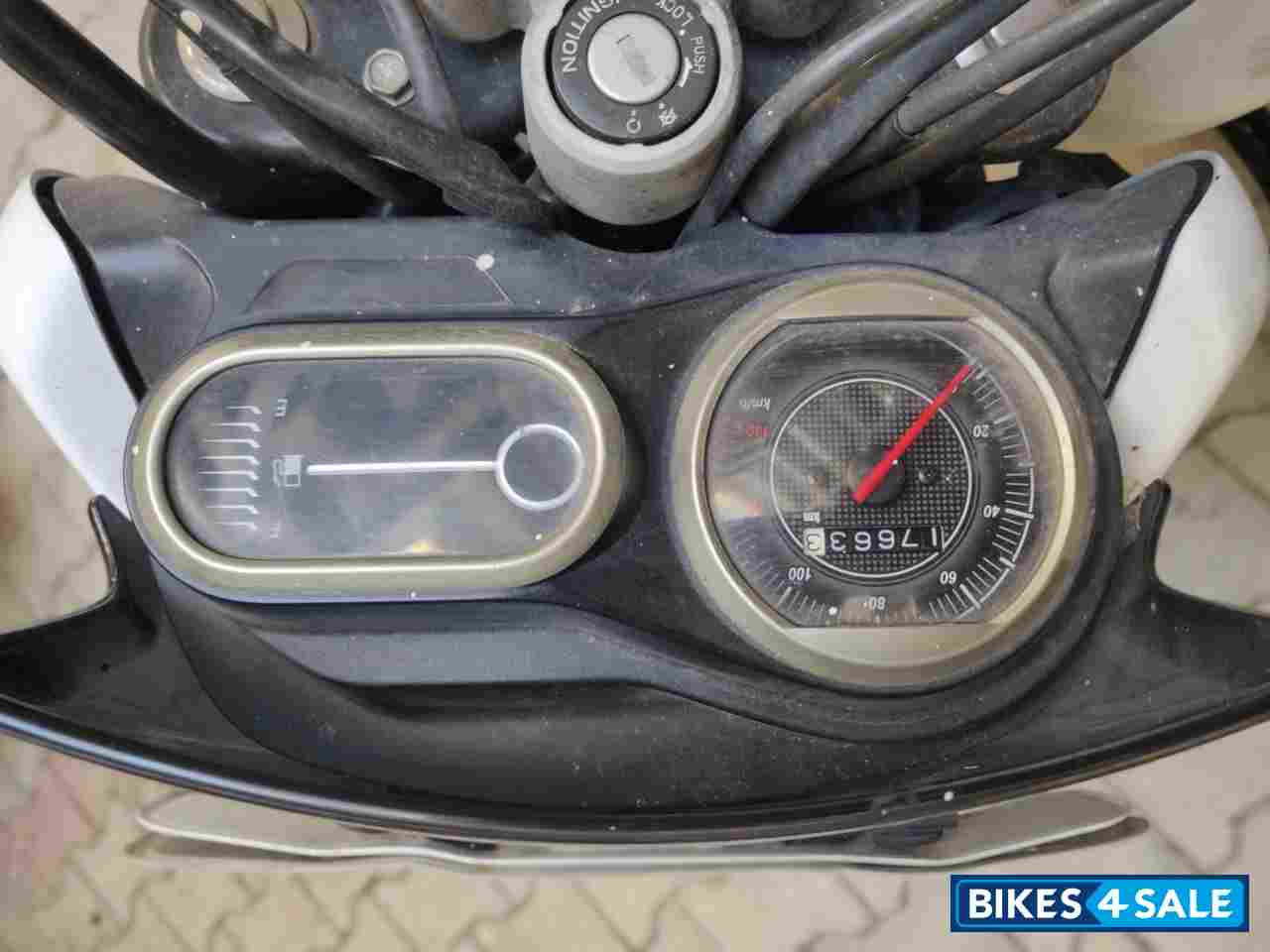 White & Red Bajaj V15