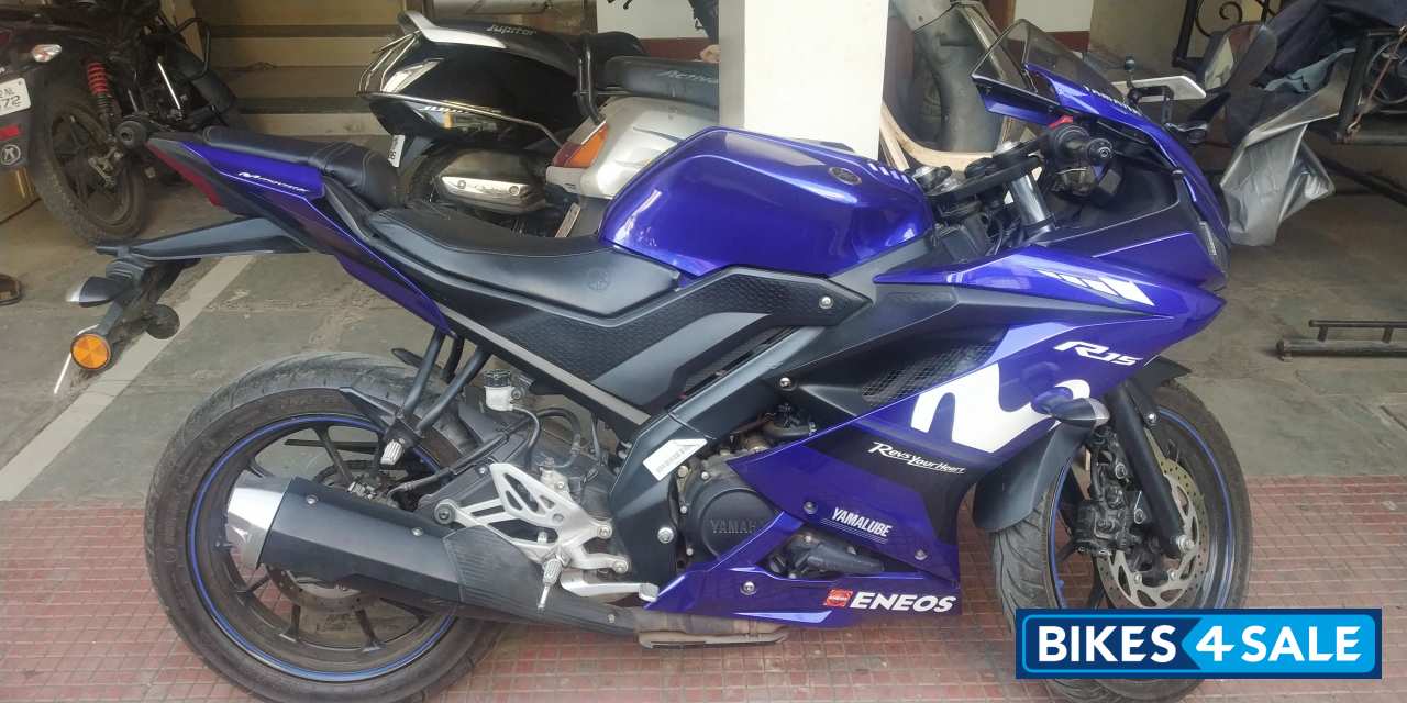 Deep Purplish Blue Yamaha YZF R15 V3