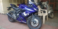 Deep Purplish Blue Yamaha YZF R15 V3