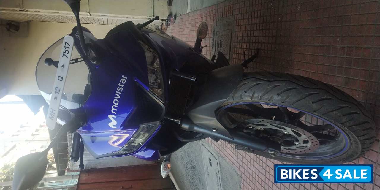 Deep Purplish Blue Yamaha YZF R15 V3