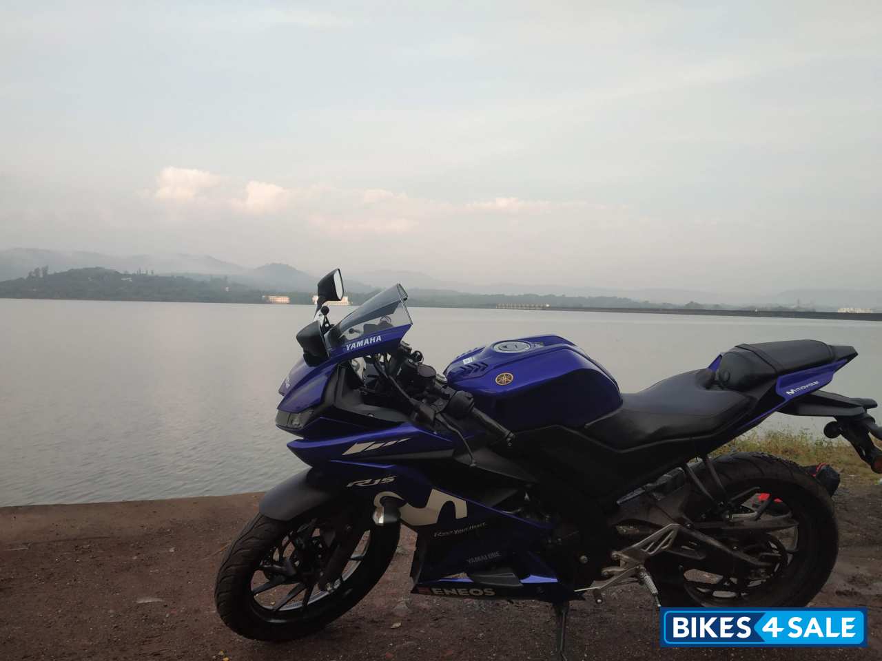 Deep Purplish Blue Yamaha YZF R15 V3
