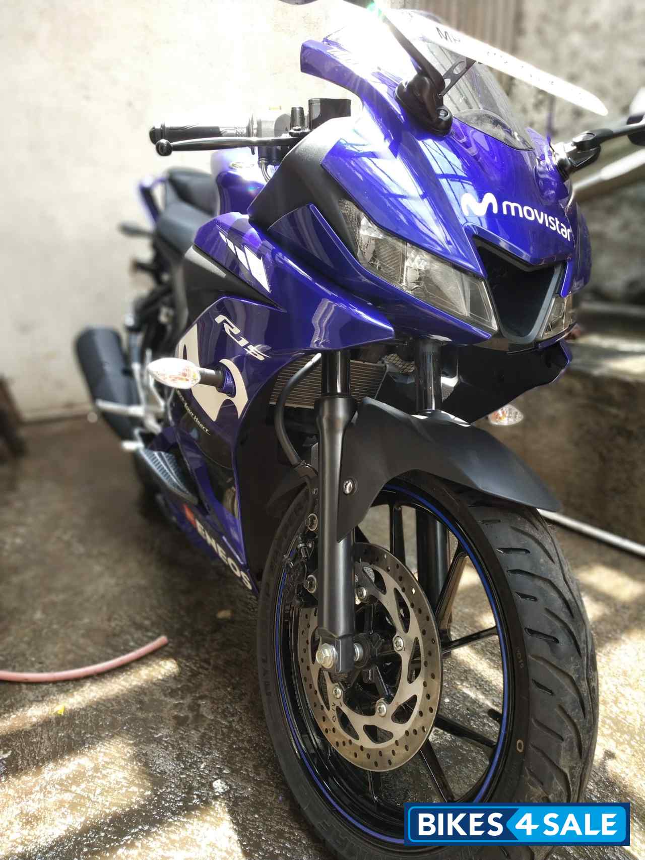Deep Purplish Blue Yamaha YZF R15 V3