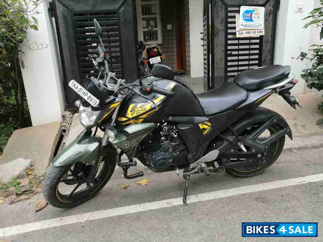 Military Green Yamaha FZ-S