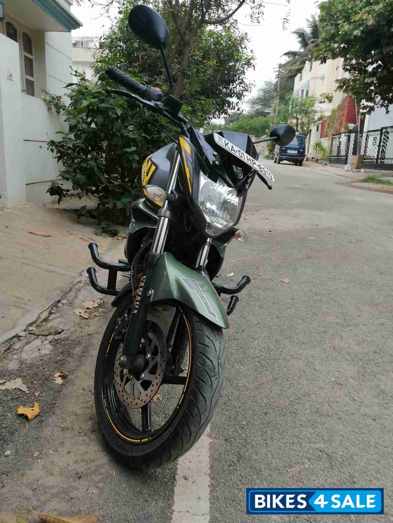 Military Green Yamaha FZ-S