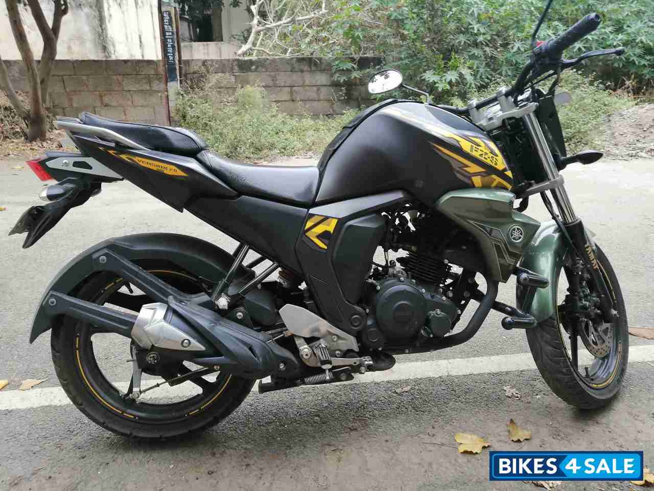 Military Green Yamaha FZ-S