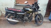 Black With Gold And Green Bajaj Discover 100