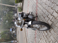 Silver Royal Enfield Bullet Electra