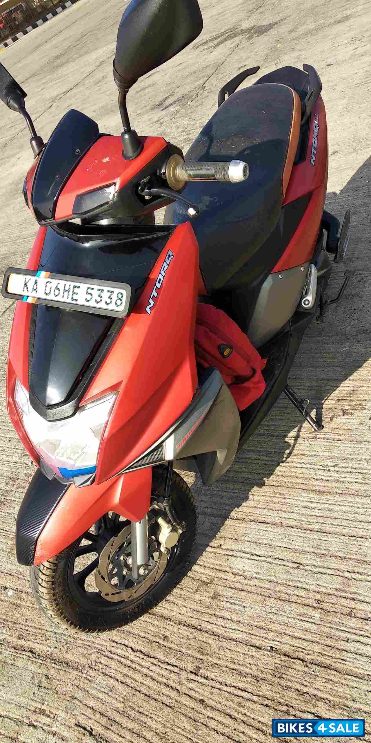 Mat Red TVS NTORQ 125