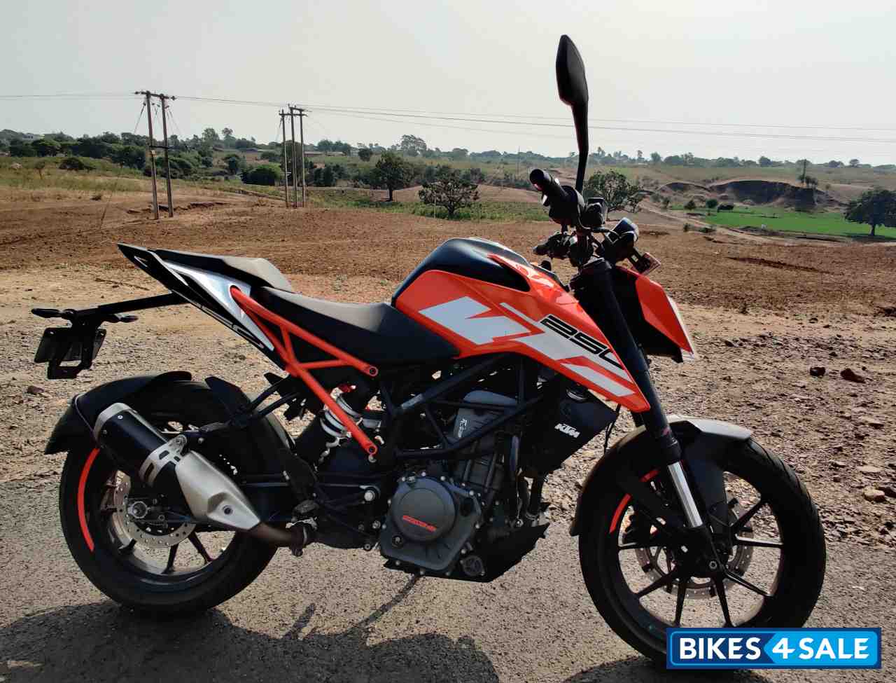 Orange And Black KTM Duke 250