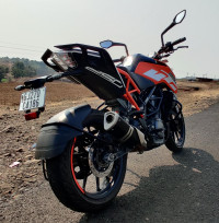 Orange And Black KTM Duke 250