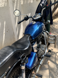 Blue Royal Enfield Bullet Electra