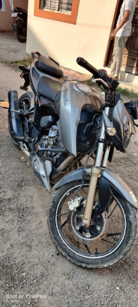 Grey TVS Apache RTR 200 4V