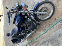 Blue Royal Enfield Thunderbird 350