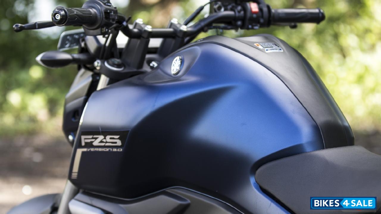 Dark Matt Blue Yamaha FZ-S FI V3