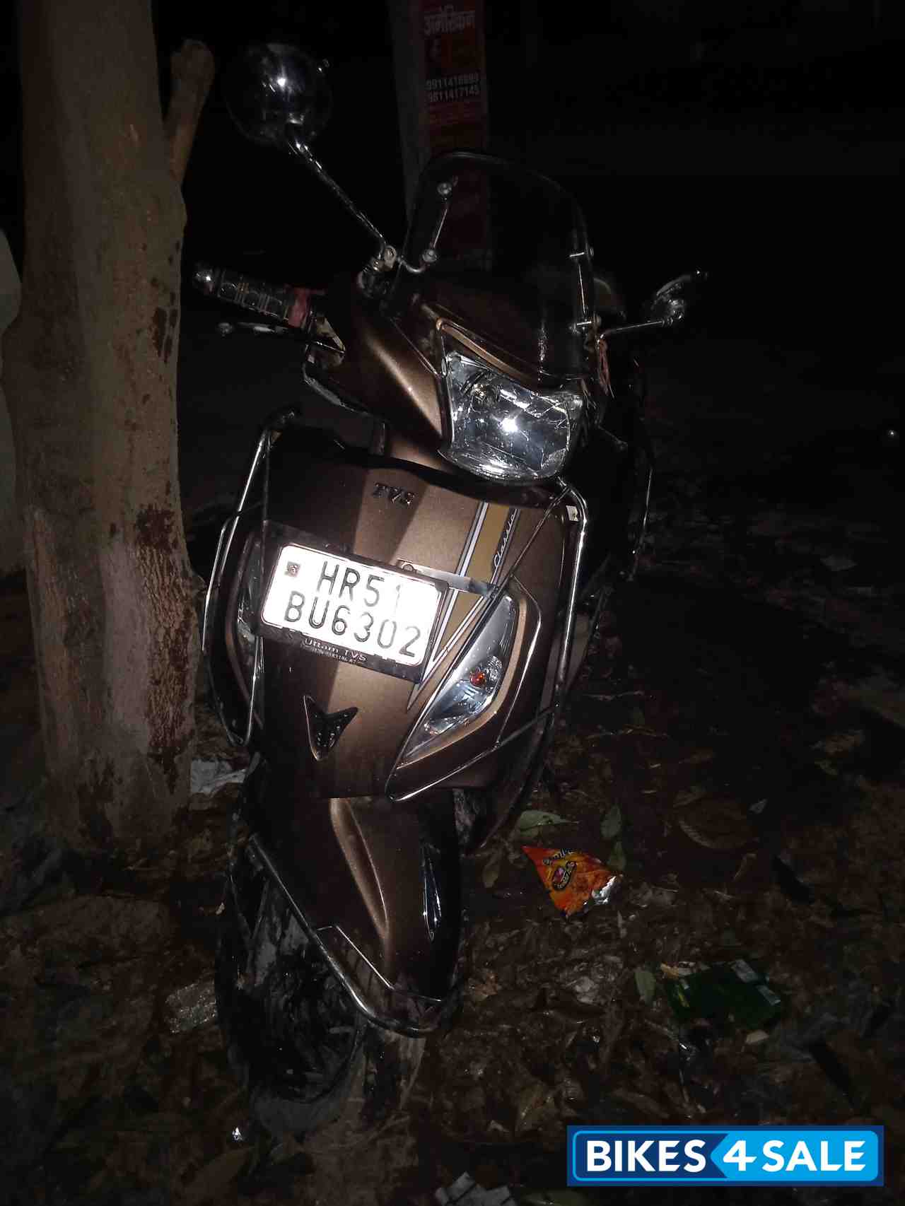 Autumnn Brown TVS Jupiter Classic