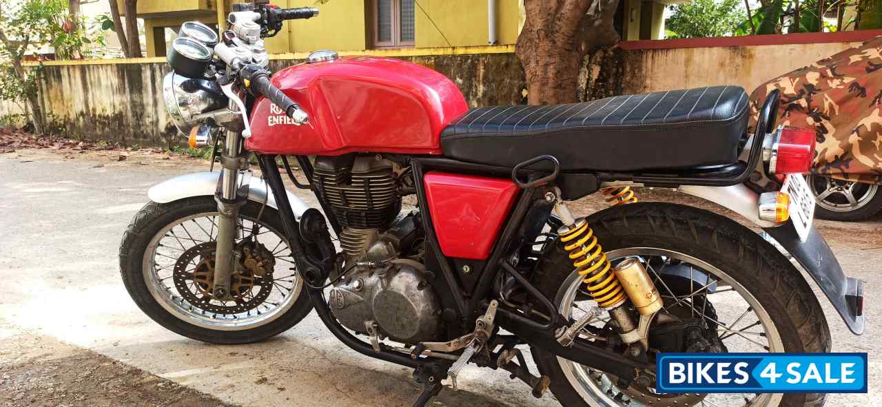 Red Royal Enfield Continental GT 535