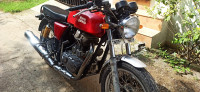 Red Royal Enfield Continental GT 535