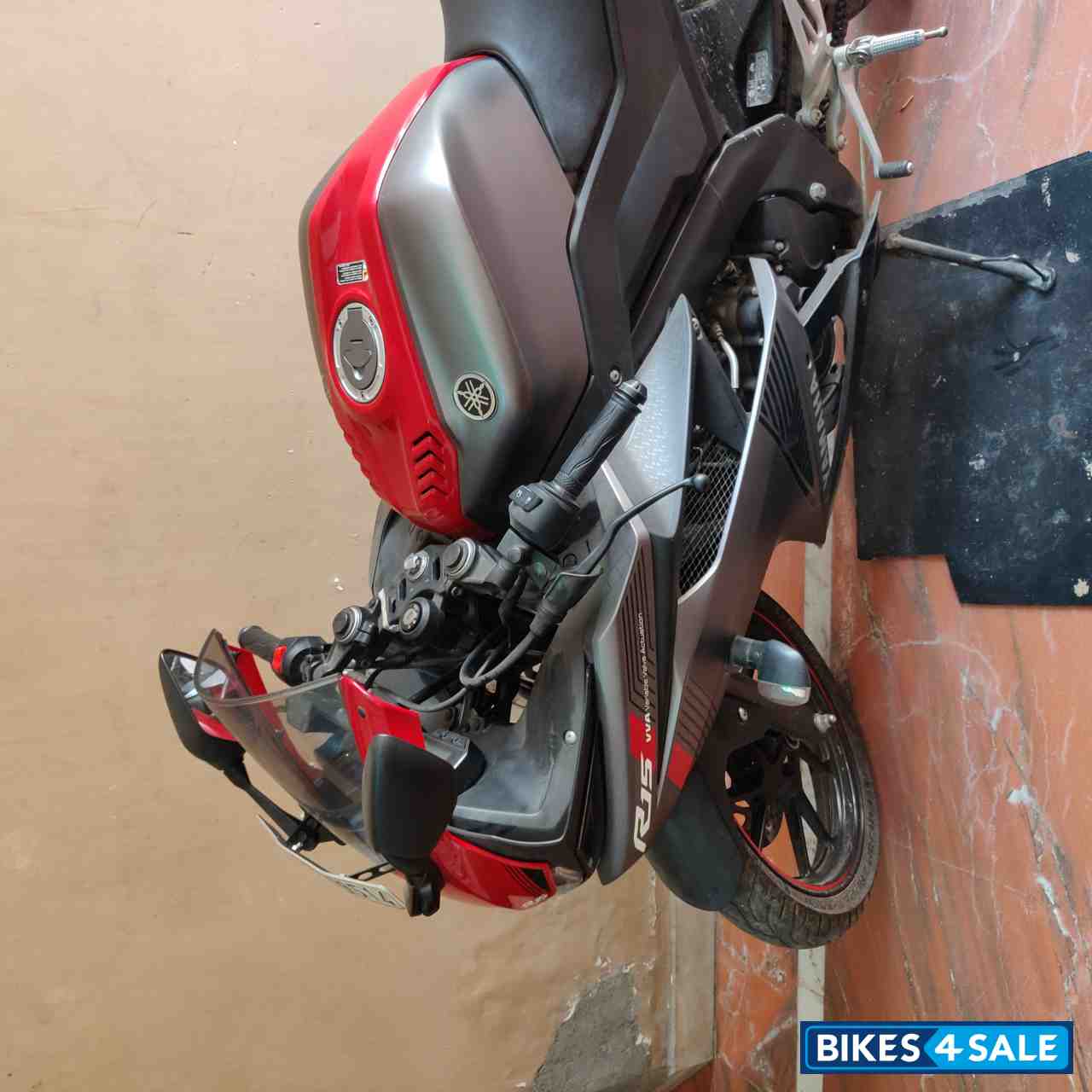 Red Yamaha YZF R15 V3