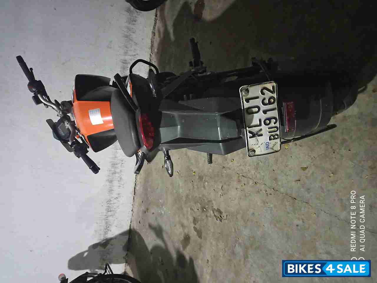 Black Orange KTM Duke 200