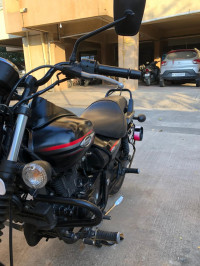 Black & Red Bajaj Avenger Street 220
