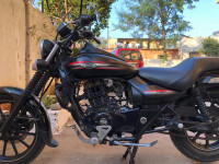 Black & Red Bajaj Avenger Street 220