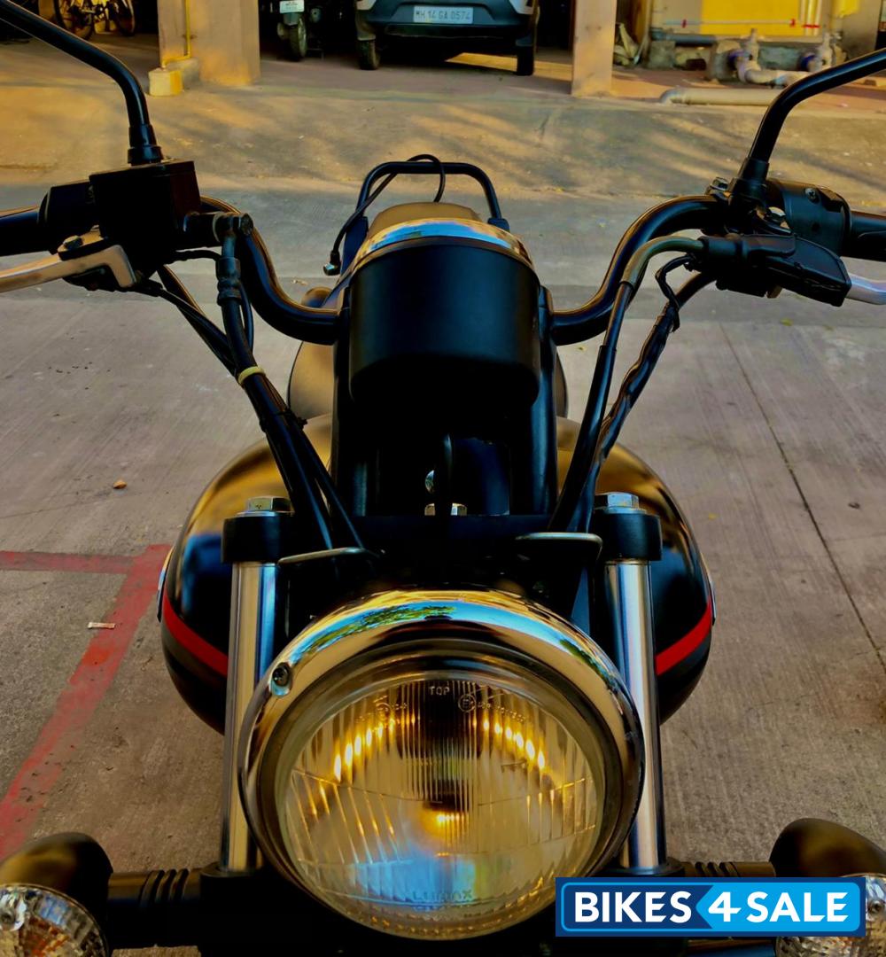 Black & Red Bajaj Avenger Street 220