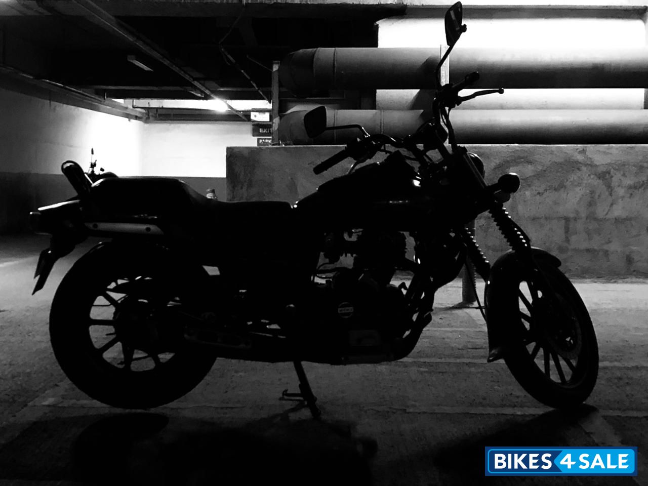 Black & Red Bajaj Avenger Street 220