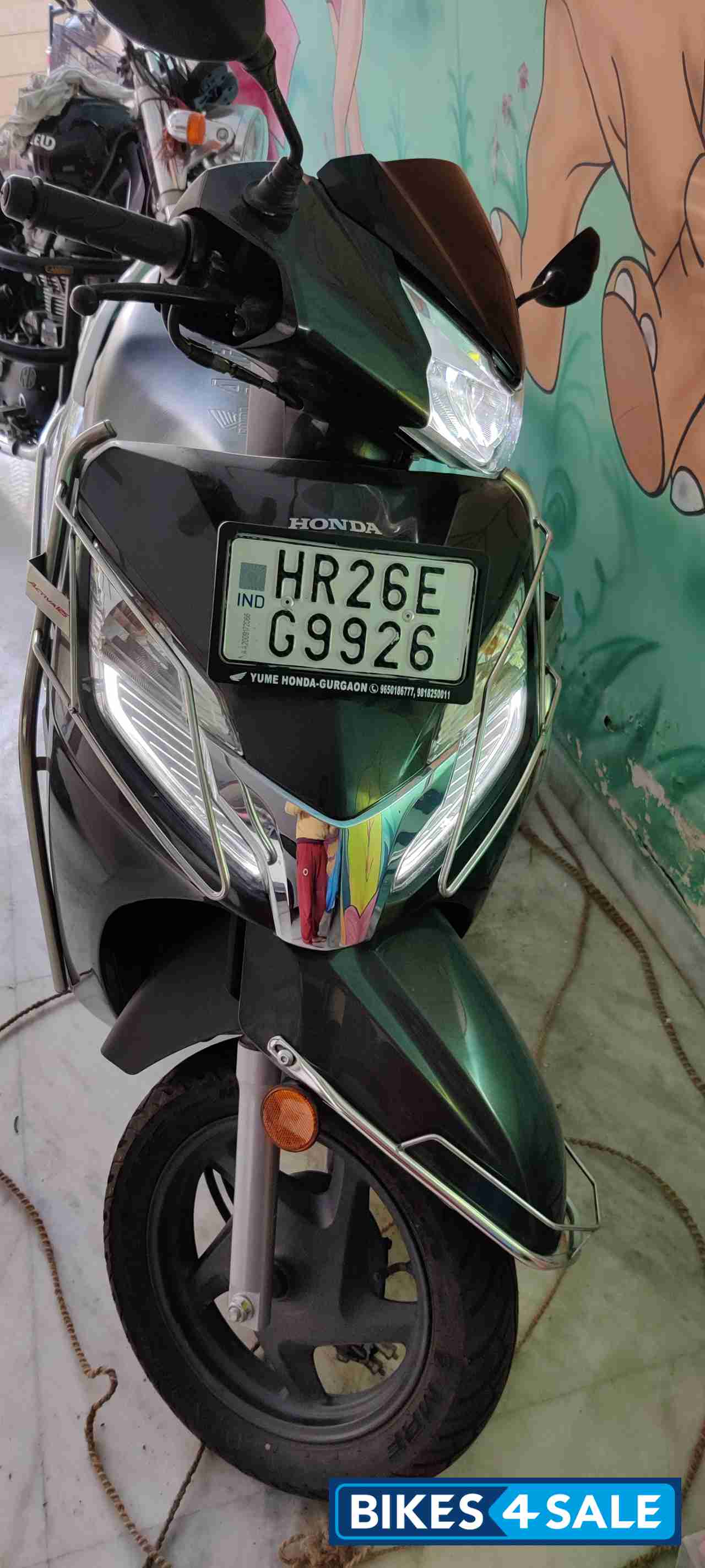 Heavy Grey Metallic Honda Activa 125 BS6