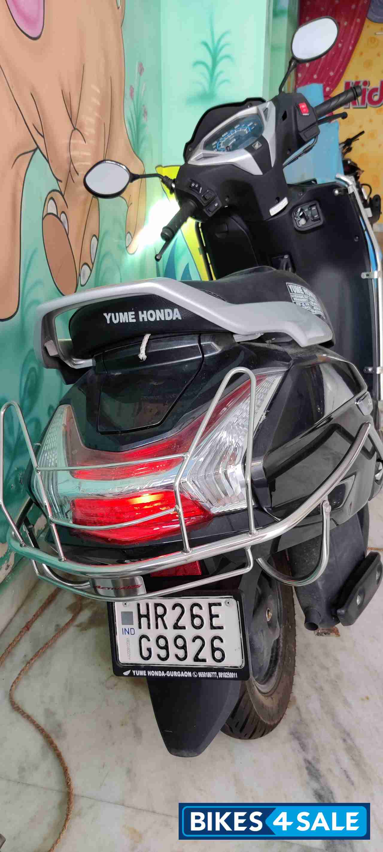 Heavy Grey Metallic Honda Activa 125 BS6