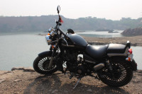 Matt Black Royal Enfield Thunderbird 500