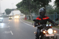 Matt Black Royal Enfield Thunderbird 500