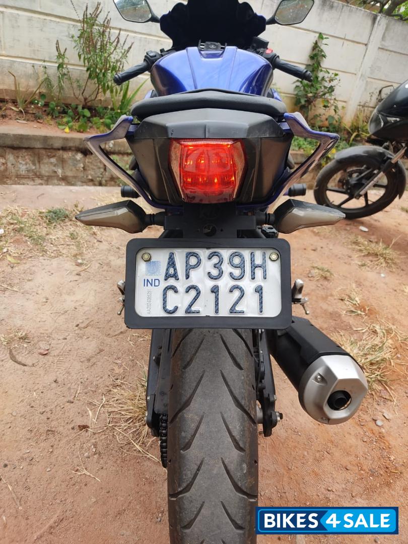 Blue Yamaha YZF R15 V3 BS6