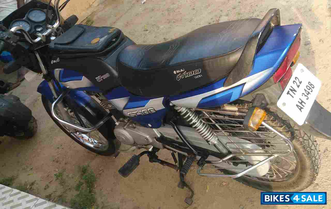Blue Bajaj CT 100