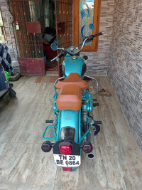 Teal Green Royal Enfield Classic 500