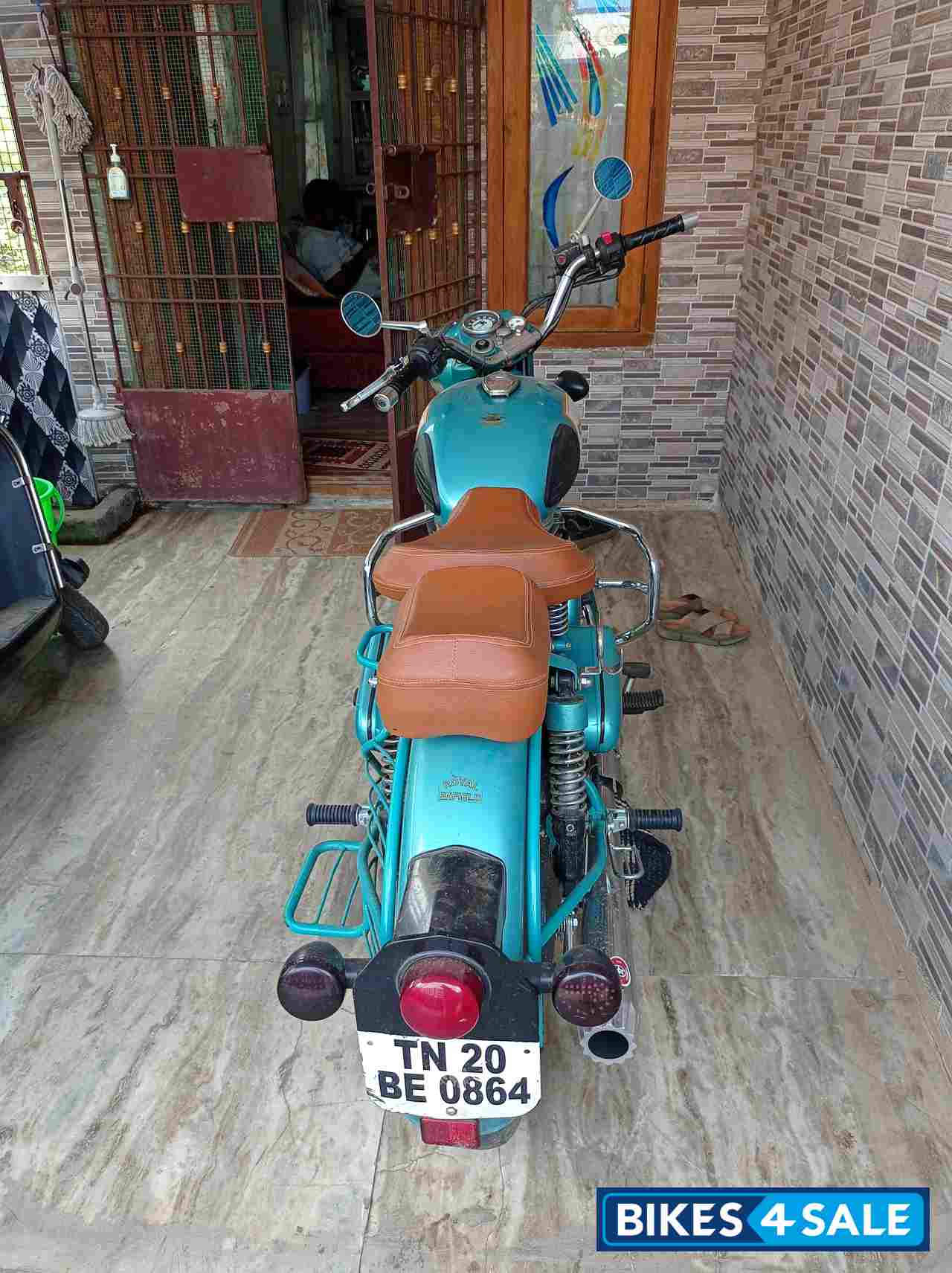 Teal Green Royal Enfield Classic 500