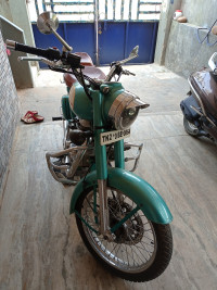 Teal Green Royal Enfield Classic 500